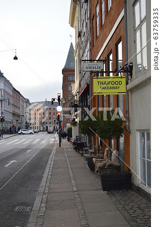 デンマーク、コペンハーゲン、市内の風景 63759335
