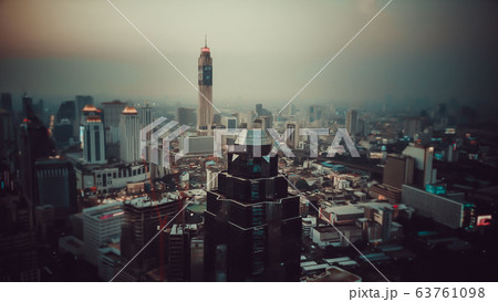 Ploenchit view from above in Bangkok in Thailand Ploenchit view from above in Bangkok in Thailand 63761098