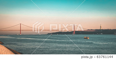 Streets of Lisbon in Portugal 63761144