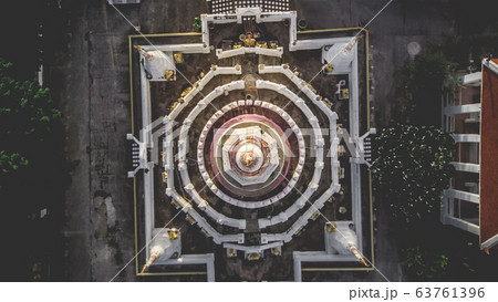 Temples from above, Grand Palace, Wat Pho, Wat Arun, in Bangkok in thailand Temples from above, Grand Palace, Wat Pho, Wat Arun, in Bangkok in thailand 63761396