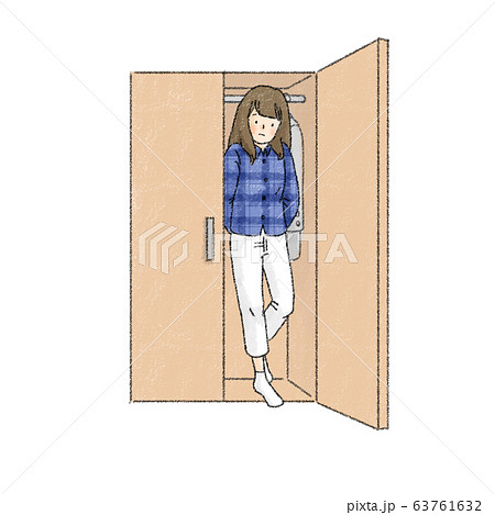 LGBTQ　女性　クローゼット 63761632