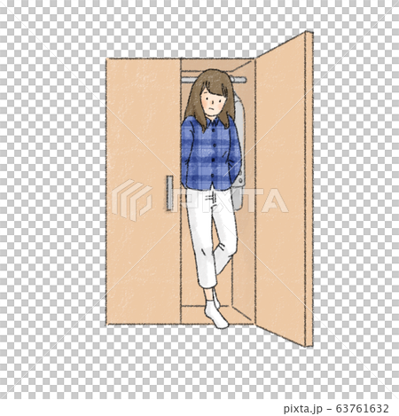 LGBTQ　女性　クローゼット 63761632