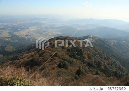 筑波山　女体山　男体山　山頂　風景 63762360