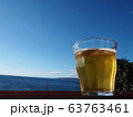 テラスでビール 63763461