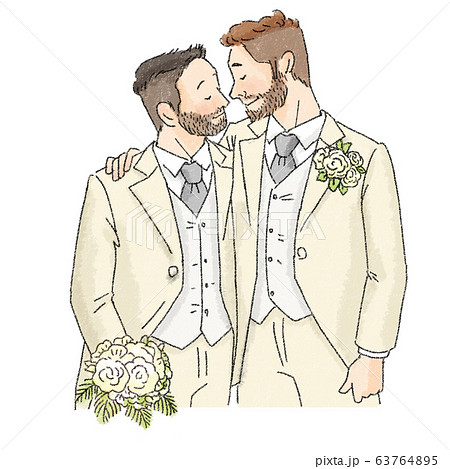 ウエディング　同性　男性　 63764895