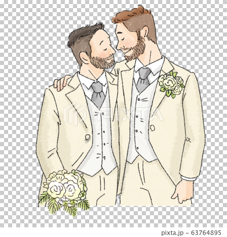 ウエディング　同性　男性　 63764895