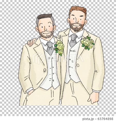 ウエディング　同性　男性　 63764898