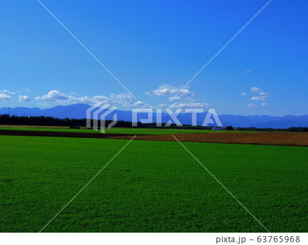 十勝平野より望む日高山脈(夏) 63765968