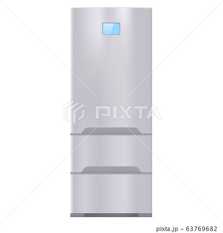 Refrigerator. Vector 3d illustration isolated on white background. 63769682