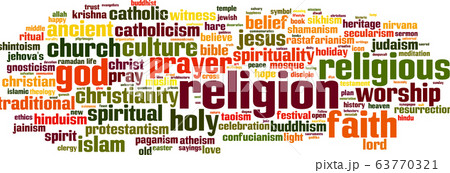 Religion word cloud 63770321