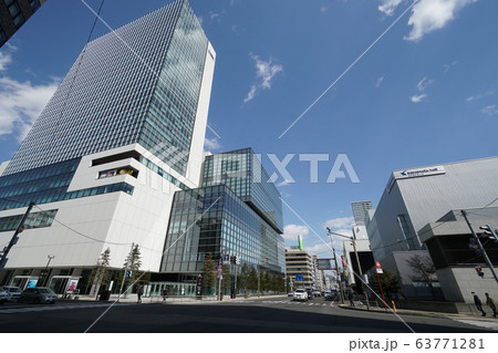 札幌　国道12号　街風景（北１条西1丁目　さっぽろ創世スクエア付近） 63771281