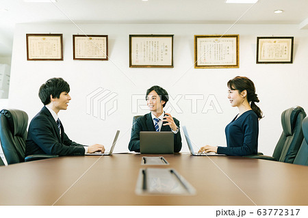会議 打合せ ビジネス 63772317