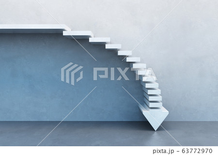 crisis concept, falling stairs crisis concept, falling stairs 63772970