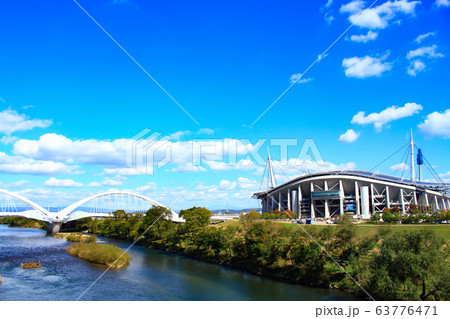 豊田市　豊田スタジアム周辺の風景 63776471