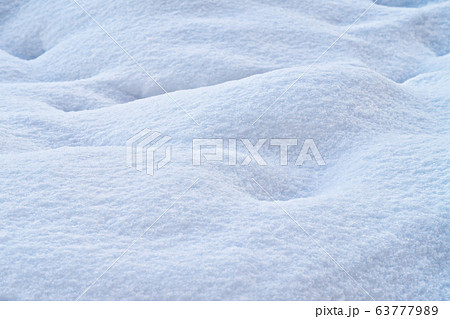 White Snow Bank Winter Background. 63777989