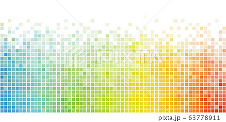 Abstract Colorful Square Mosaic Background 63778911