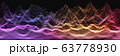 Colorful Landscape Particle Surface Background 63778930