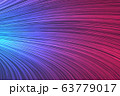 Curled Lines Colorful Background 63779017