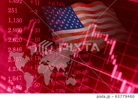 金融取引のイメージ 63779460