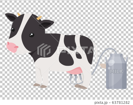 搾乳_乳牛_イラスト 63781282