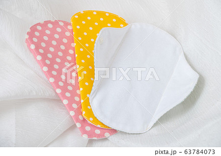 布ナプキン／生理イメージ／妊活／妊娠 63784073