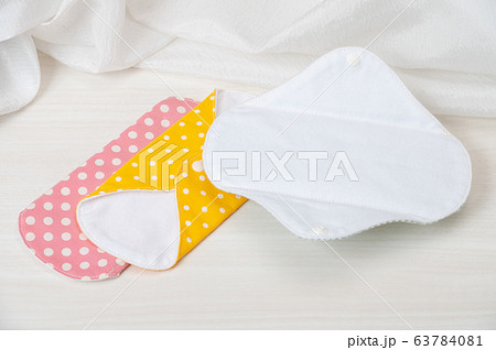 布ナプキン／生理イメージ／妊活／妊娠 63784081