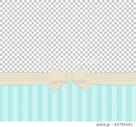 條紋和絲帶框架 63784161