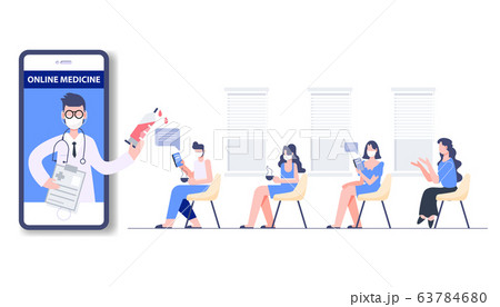 Tele medicine. Online medicine. Medical consultant 63784680