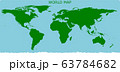 World map simple stlye 63784682