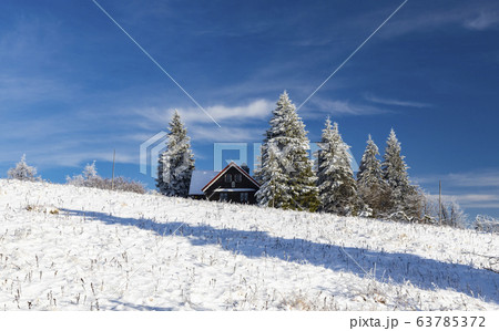 Orlicke Mountains in winter, Czech Republic Orlicke Mountains in winter, Czech Republic 63785372