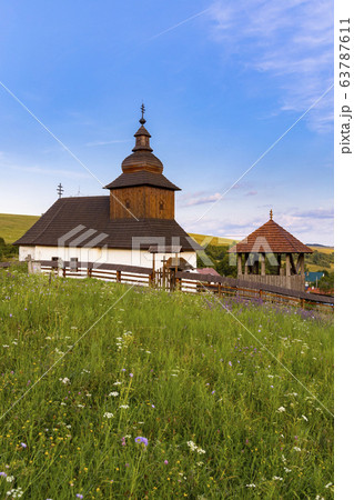 Wooden church in Kalna Raztoka, Slovakia Wooden church in Kalna Raztoka, Slovakia 63787611