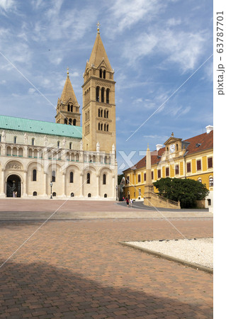 Pecs Cathedral, Baranya County, Hungary Pecs Cathedral, Baranya County, Hungary 63787701