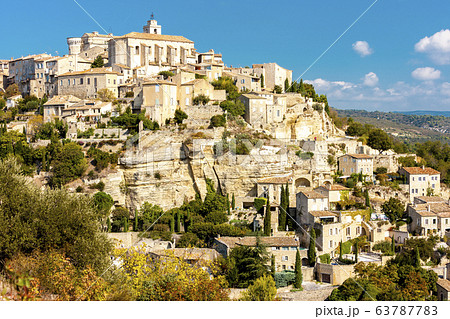 Gordes in central Provence, France Gordes in central Provence, France 63787783