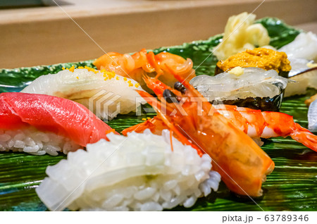 寿司盛合せ 63789346