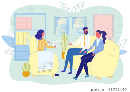 Married Couple at Psychotherapist Appointment. Married Couple at Psychotherapist Appointment. 63791140