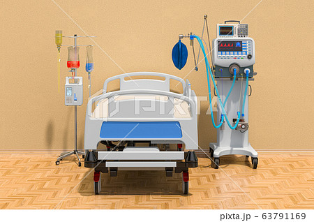 Intensive care unit, ICU in the room Intensive care unit, ICU in the room 63791169