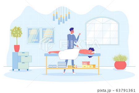 Acupuncture Treatment in Alternative Medic Center. Acupuncture Treatment in Alternative Medic Center. 63791361