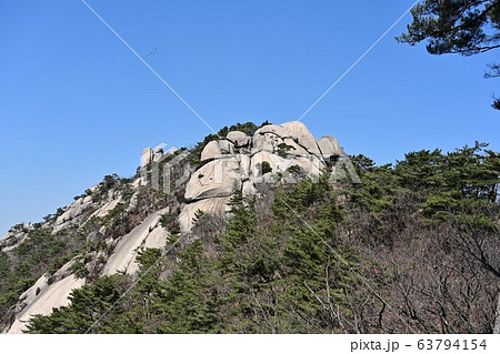 蘆原区 水落山 奇岩怪石 63794154
