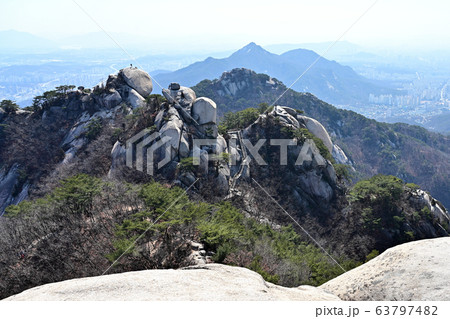 蘆原区 水落山 奇岩怪石 63797482