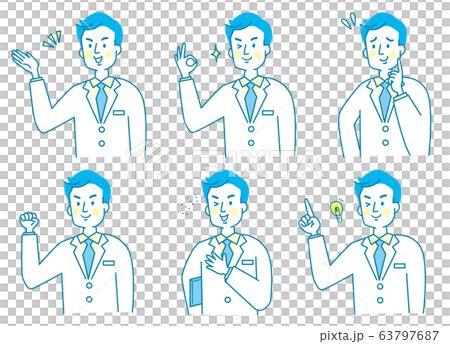 醫生年輕人白大褂套 63797687