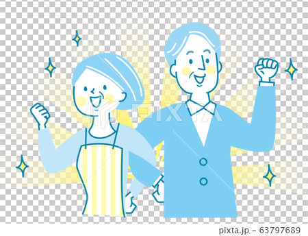 性格開朗的年長夫婦嫁給朋友 63797689