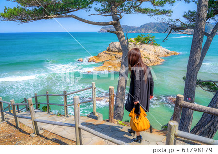鳥取県の絶景ジオパーク 必見の美しい浦富海岸 山陰海岸国立公園 世界ジオパーク 鳥取県の絶景ジオパーク 必見の美しい浦富海岸 山陰海岸国立公園 世界ジオパーク 63798179
