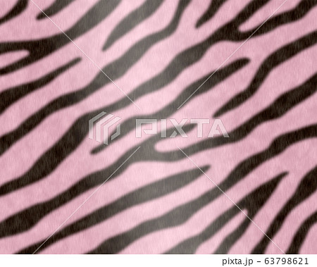 トラ柄の背景画像（赤）のイラスト素材 [63798621] - PIXTA