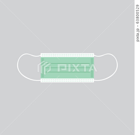 Protection concept. Surgical mask with rubber ear straps. covid 19 Protection concept. Surgical mask with rubber ear straps. covid 19 63800529