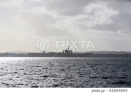 アメリカ合衆国　サンディエゴ　海岸風景 63804005