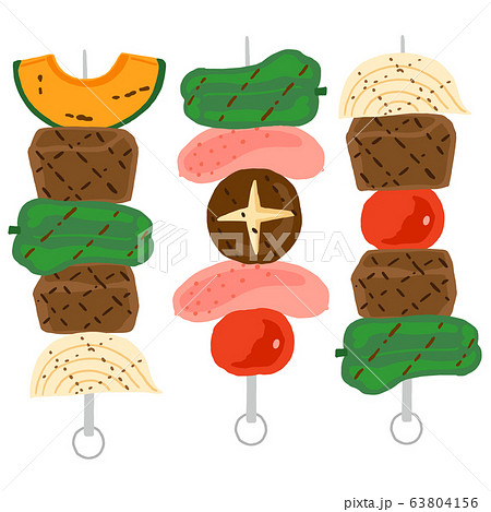 串焼き　バーベキュー 63804156