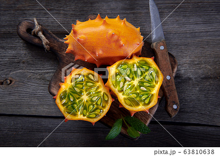 Kiwano also known as horned melon Kiwano also known as horned melon 63810638