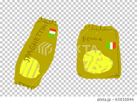 意大利食材手繪袋裝麵食 意大利食材手繪袋裝麵食 63810844