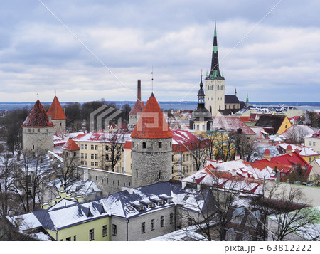 冬のエストニア タリン歴史地区 パットクリ展望台からの眺望 / Tallinn, Estonia 冬のエストニア タリン歴史地区 パットクリ展望台からの眺望 / Tallinn, Estonia 63812222