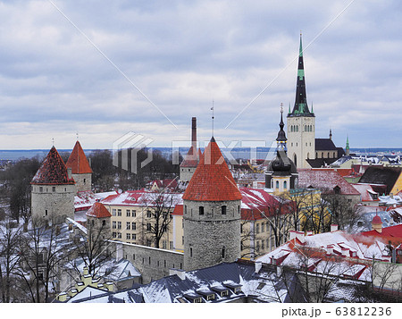 冬のエストニア タリン歴史地区 パットクリ展望台からの眺望 / Tallinn, Estonia 冬のエストニア タリン歴史地区 パットクリ展望台からの眺望 / Tallinn, Estonia 63812236